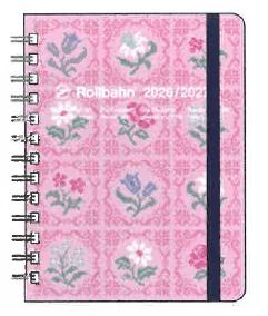 2026年3月始まり ロルバーンダイアリーフローラM DELFONICS(デルフォニックス) ピンク 360030-522