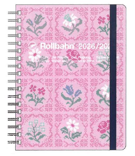 2026年3月始まり ロルバーンダイアリーフローラL DELFONICS(デルフォニックス) ピンク 360031-522