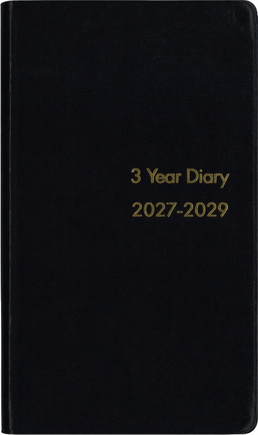 2027年1月始まり3年連用手帳皮装 博文館068