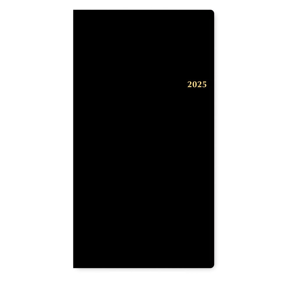 2025年 4月始まりNOLTYエクセル8(黒)9033 能率 手帳 NOLTY