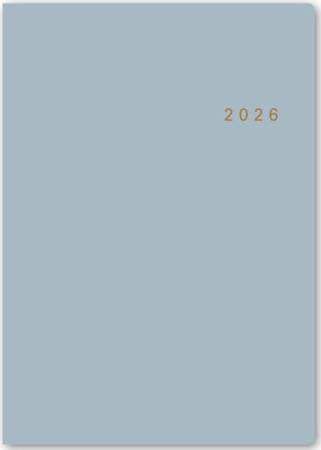2026年1月始まりNOLTYアクセスB6デュアルマンスリー月曜始まり(ブルー)【能率手帳・カレンダー・リフィル】6475