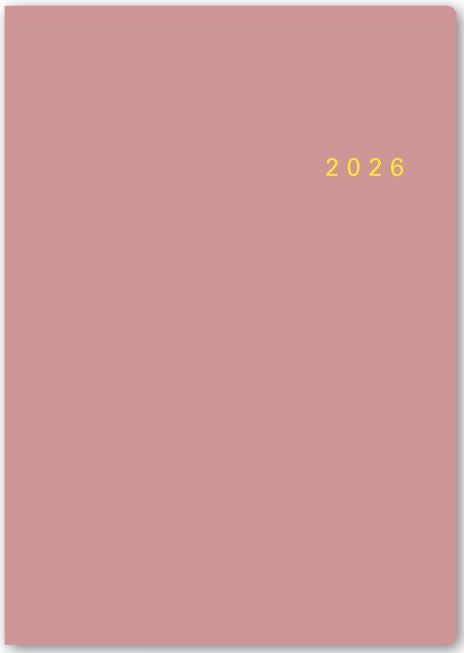 2026年1月始まりNOLTYアクセスB6デュアルマンスリー月曜始まり(ピンク)【能率手帳・カレンダー・リフィル】6476
