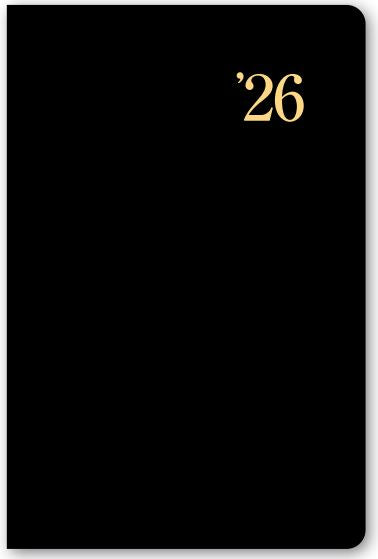 2026年1月始まりNOLTY能率手帳2日本鉄道地図付(黒)【能率手帳・カレンダー・リフィル】1221