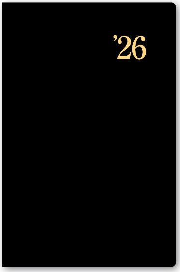 2026年1月始まりNOLTY能率手帳ライツ2(黒)【能率手帳・カレンダー・リフィル】1241