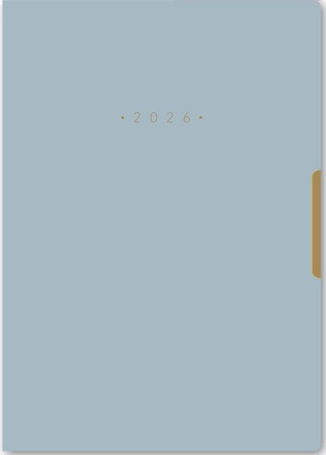 2026年1月始まりNOLTYエクリPlusB6ー8(アイスブルー)【能率手帳・カレンダー・リフィル】2317