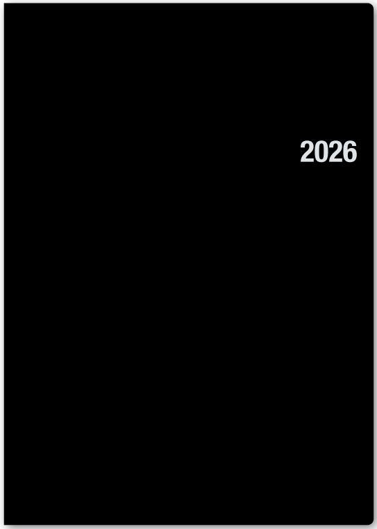 2026年1月始まりNOLTY能率手帳B5(黒)【能率手帳・カレンダー・リフィル】6111