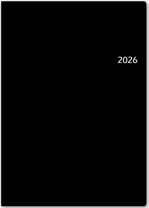 2026年1月始まりNOLTYリフレ3(ブラック)【能率手帳・カレンダー・リフィル】6247
