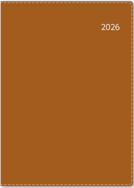 2026年1月始まりNOLTYビジネスベーシックダイアリー(キャメル)【能率手帳・カレンダー・リフィル】6700