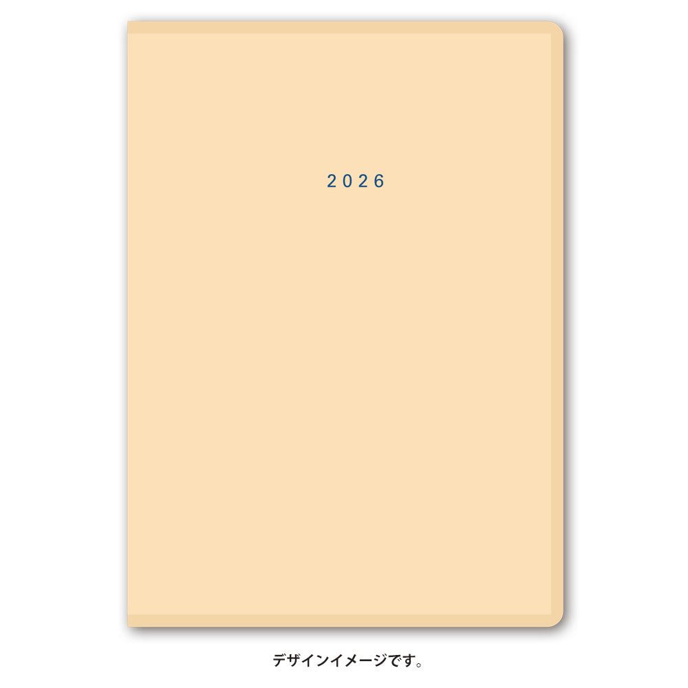 【名入れ可能手帳】2026年4月始まり NOLTYアクセスDepotA5マンスリー月曜始まり(オレンジ)9737 能率手帳