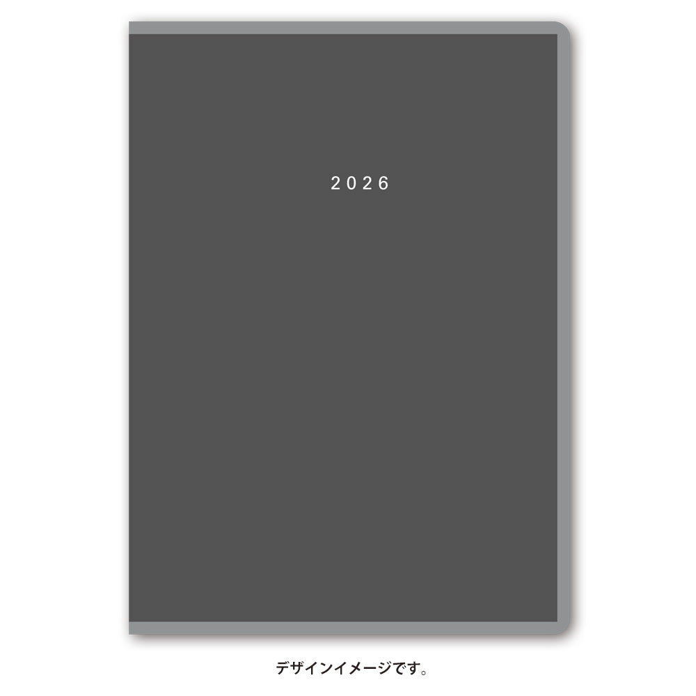 【名入れ可能手帳】2026年4月始まり NOLTYアクセスDepotA5マンスリー日曜始まり(ブラック)9738 能率手帳