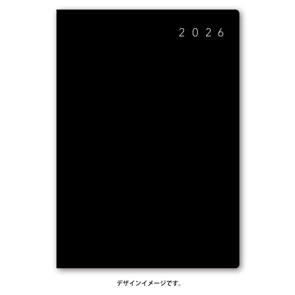 【名入れ可能手帳】2026年4月始まり NOLTYエクリB6-1(ブラック)9885 能率手帳