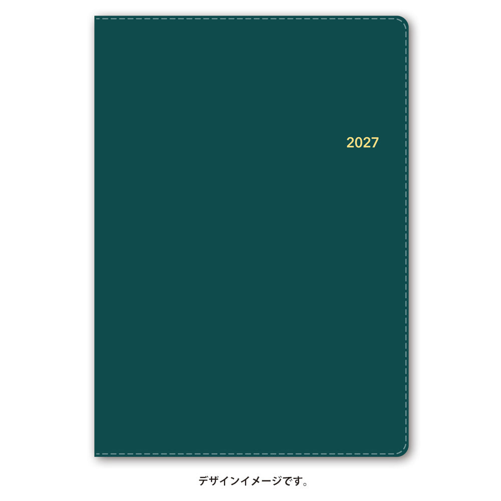 名入れ可能 2027年1月始まり NOLTYエクリA5メモ(ブルー)6324