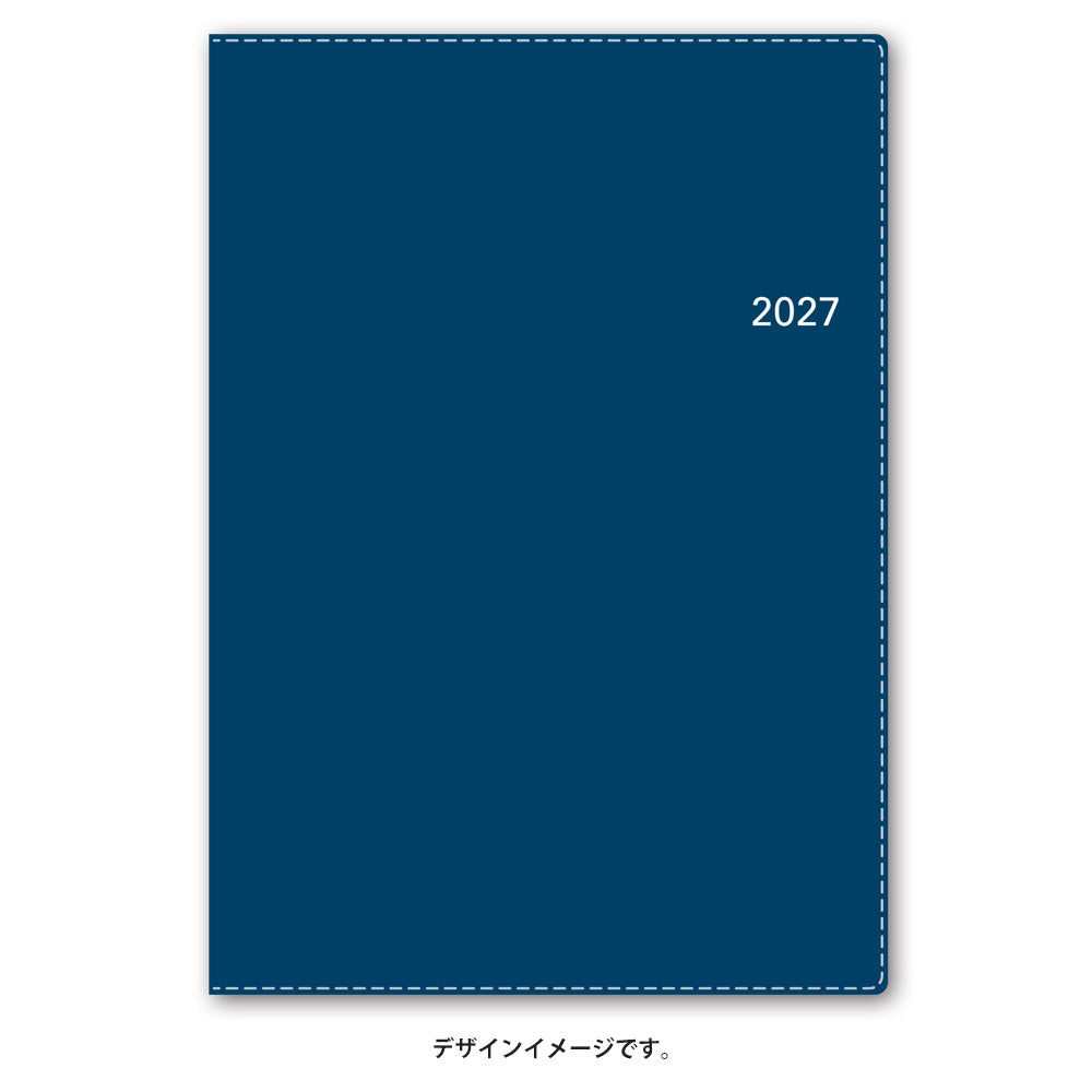 名入れ可能 2027年1月始まり NOLTYアクセスA5-5(ネイビーブルー)6481