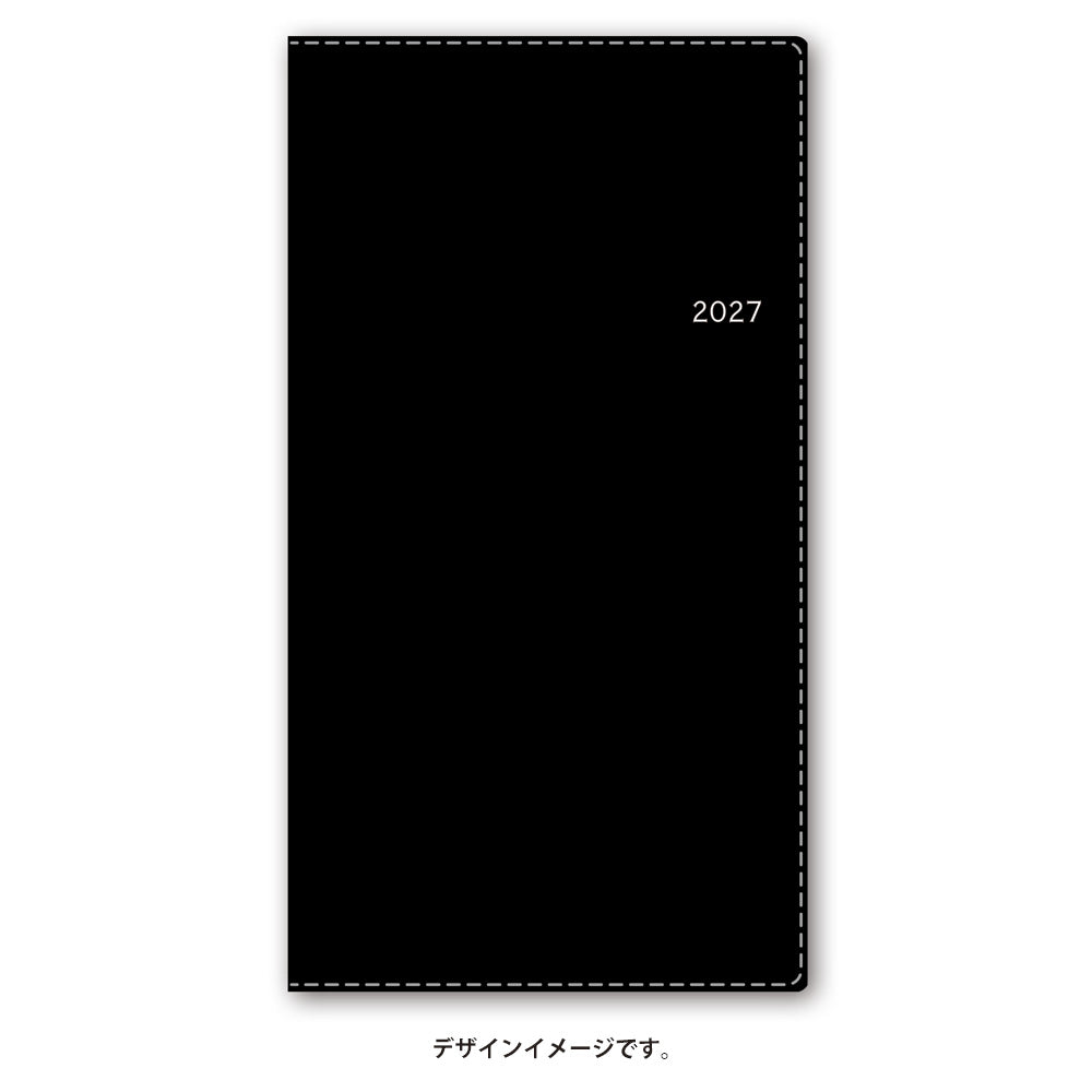 名入れ可能 2027年1月始まり NOLTYネクサスバーチカル(ブラック)1392