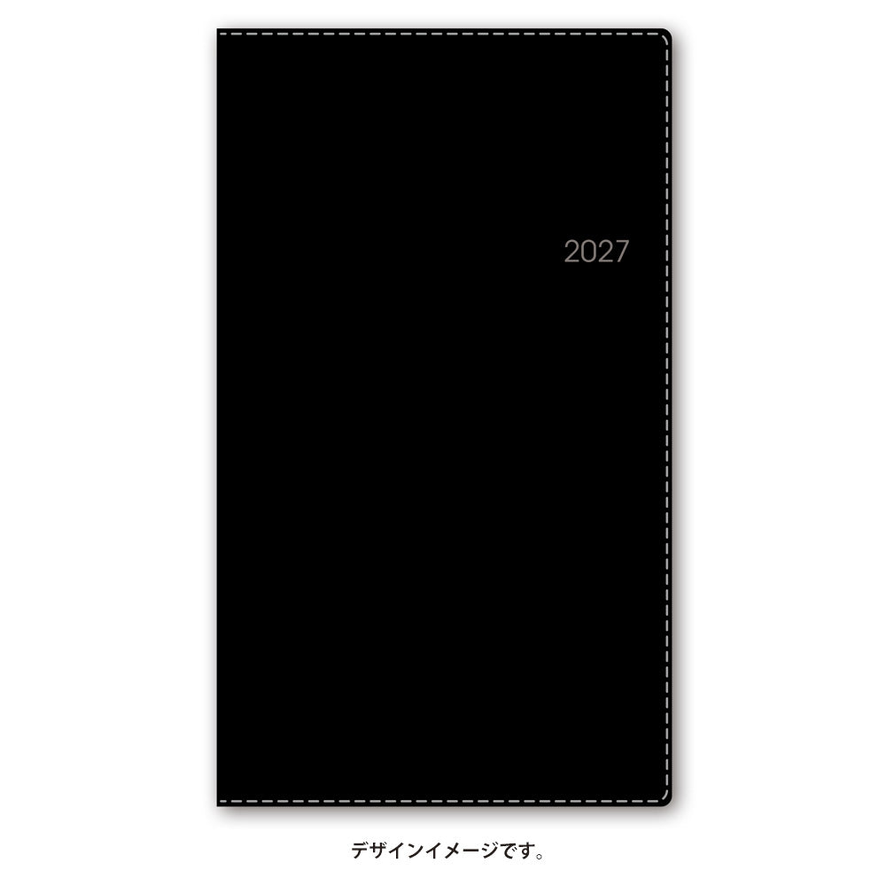 名入れ可能 2027年1月始まり NOLTYクレスト3(ブラック)1811