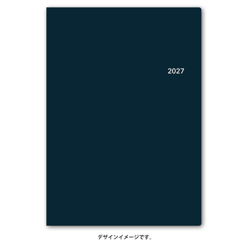 名入れ可能 2027年1月始まり NOLTYエクリB5バーチカル(ネイビー)6141