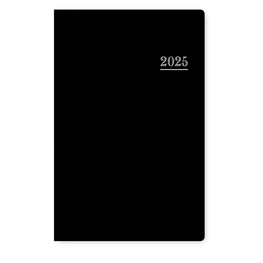 2025年 4月始まりNOLTYライツマンスリー小型版(黒)9007 能率 手帳 NOLTY