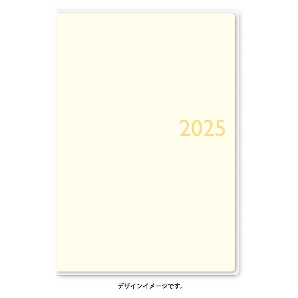 2025年 4月始まりNOLTYスコラライト(アイボリー)9211 能率 手帳 NOLTY