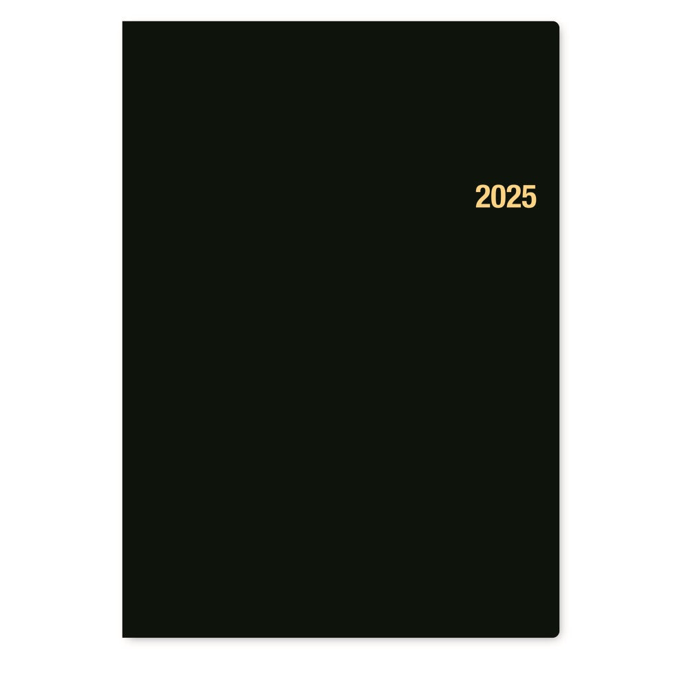2025年 4月始まりNOLTY能率手帳B5月間ブロック(黒)9604 能率 手帳 NOLTY