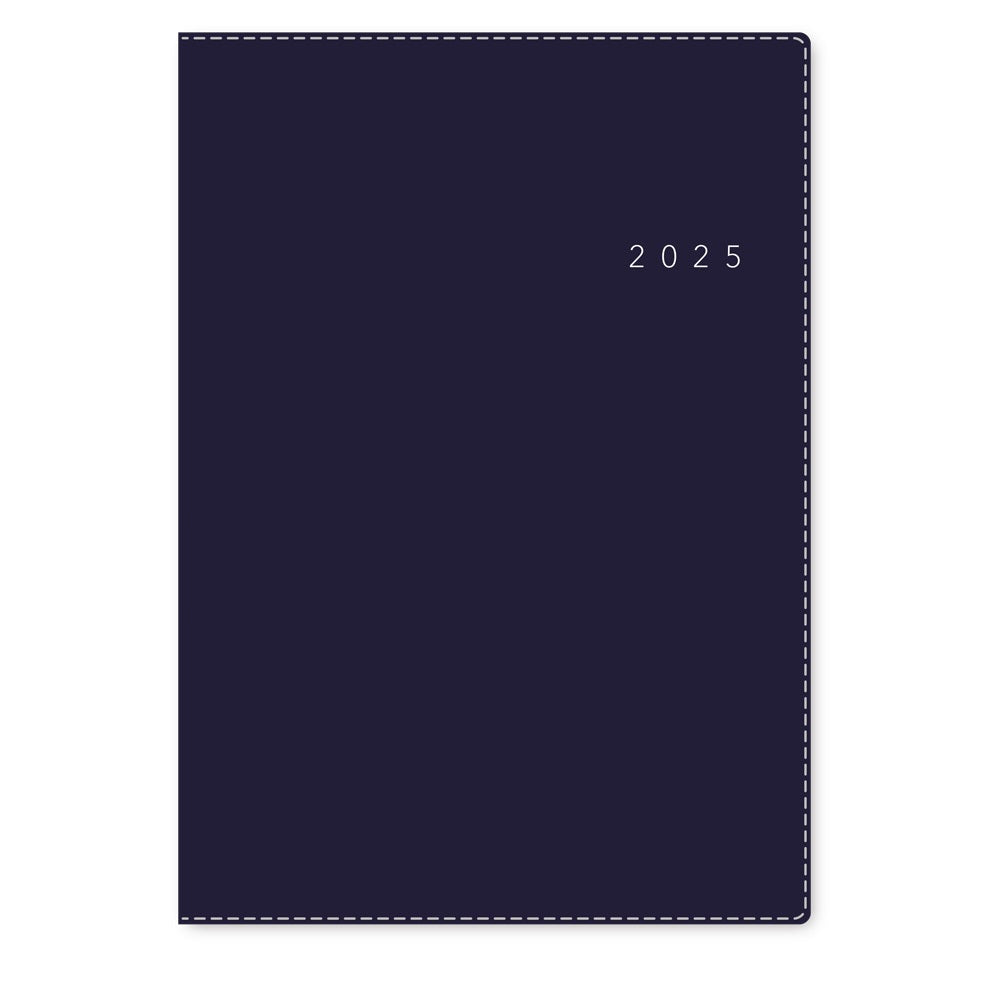 2025年 4月始まりNOLTYアクセスA5マンスリー日曜始まり(ネイビー)9693 能率 手帳 NOLTY