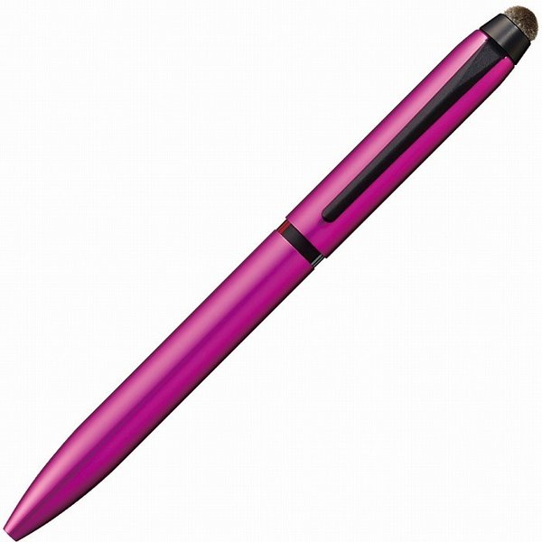 名入れ無料 三菱鉛筆/uni ジェットストリームスタイラス SXE3T18005P13 ピンク
