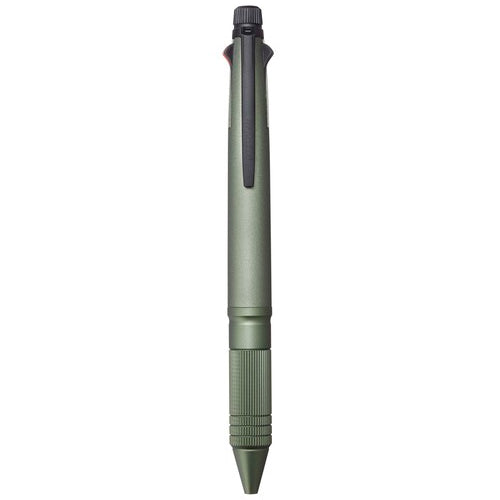 名入れ無料 三菱鉛筆 ジェットストリーム 多機能ペン 4&1 MetalEdition(メタルエディション) 0.5mm MSXE5200A5.7 ダークグリーン