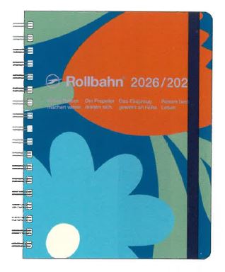 2026年3月始まり  ロルバーンダイアリーフラワーＬ DELFONICS(デルフォニックス) B 360028-971