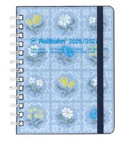 2026年3月始まり  ロルバーンダイアリーフローラＭ DELFONICS(デルフォニックス) ライトブルー 360030-360