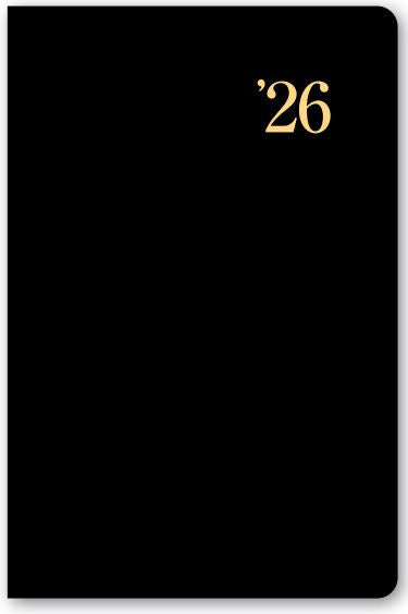 2026年1月始まりＮＯＬＴＹ能率手帳１（黒）【能率手帳】1211