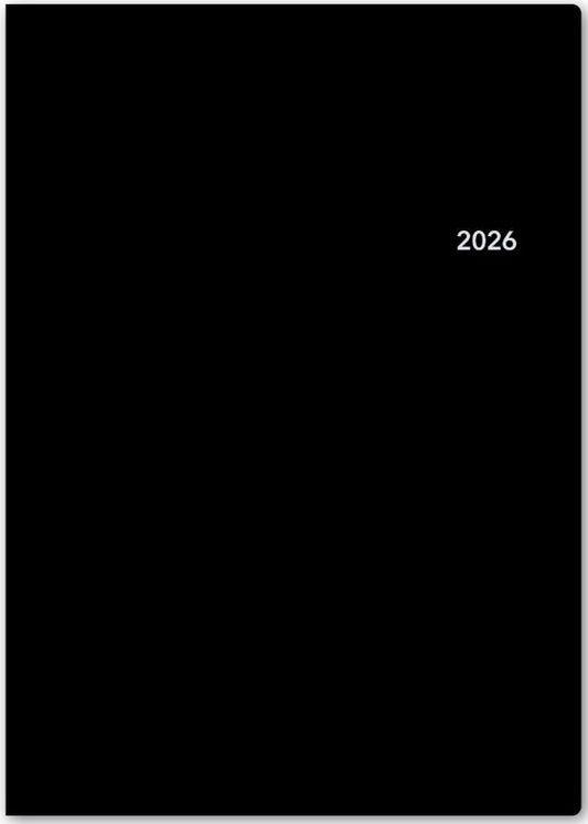 2026年1月始まりＮＯＬＴＹエクリＢ５－１（ブラック）【能率手帳】6140