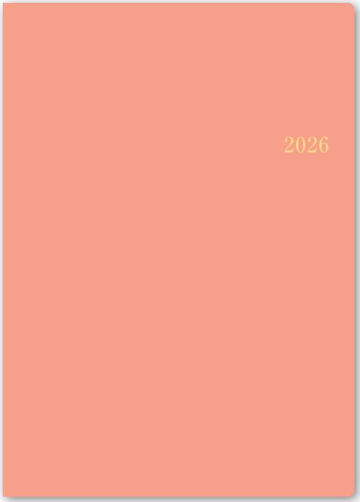 2026年1月始まりＮＯＬＴＹメモリー３（ピンク）【能率手帳】7133