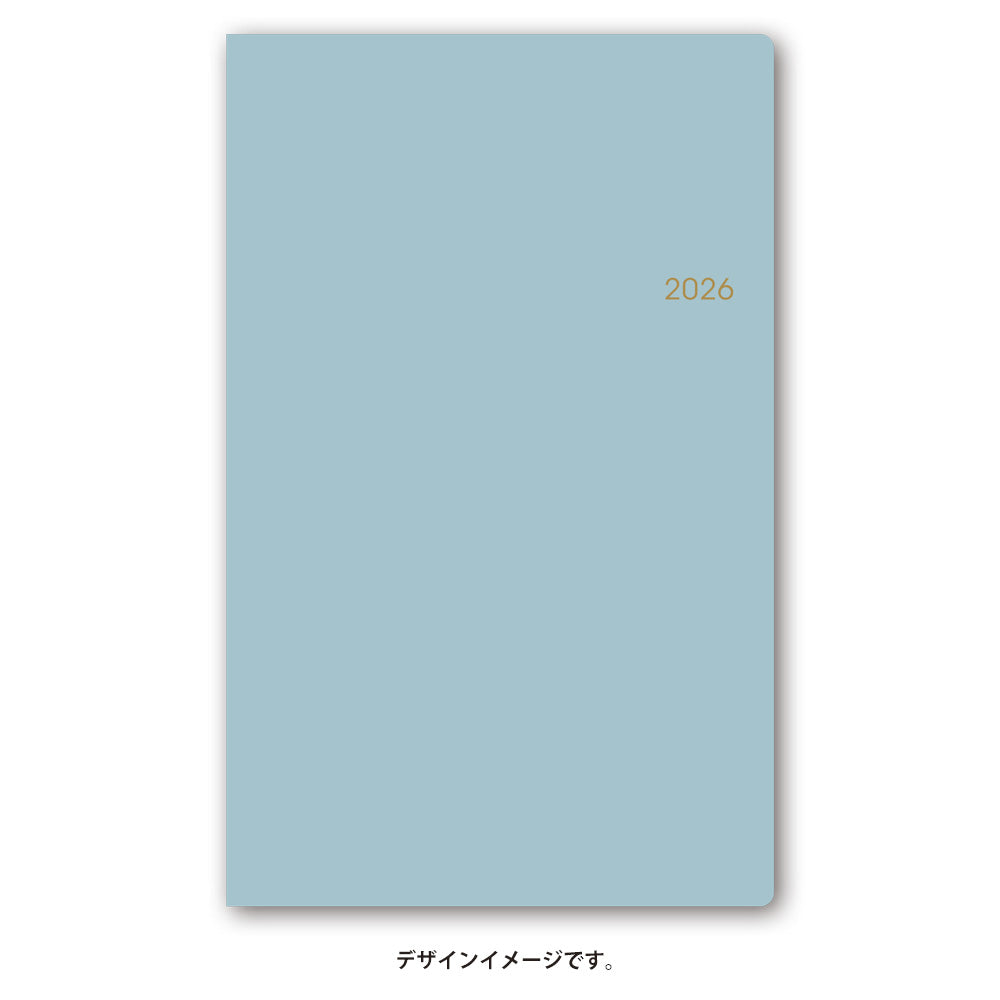 【名入れ可能手帳】2026年4月始まり ＮＯＬＴＹポケットカジュアル４（ライトブルー）9057 能率手帳