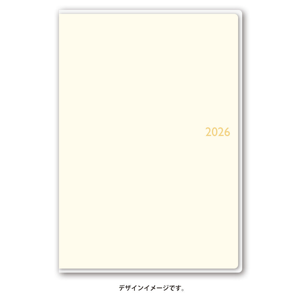【名入れ可能手帳】2026年4月始まり ＮＯＬＴＹスコラベーシック（アイボリー）9210 能率手帳