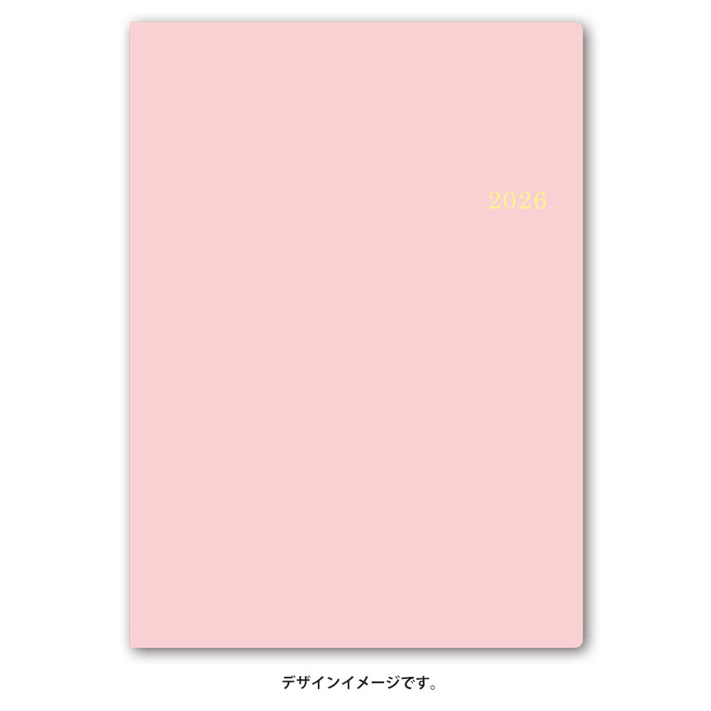 【名入れ可能手帳】2026年4月始まり ＮＯＬＴＹリングＡ５－２（ピンク）9619 能率手帳