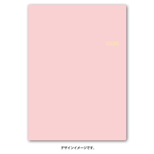 【名入れ可能手帳】2026年4月始まり ＮＯＬＴＹリングＡ５－２（ピンク）9619 能率手帳