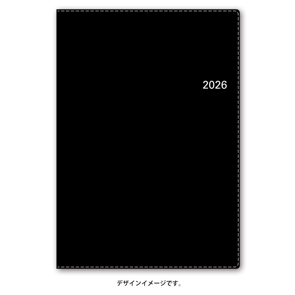【名入れ可能手帳】2026年4月始まり ＮＯＬＴＹアクセスＡ５－１（ブラック）9681 能率手帳