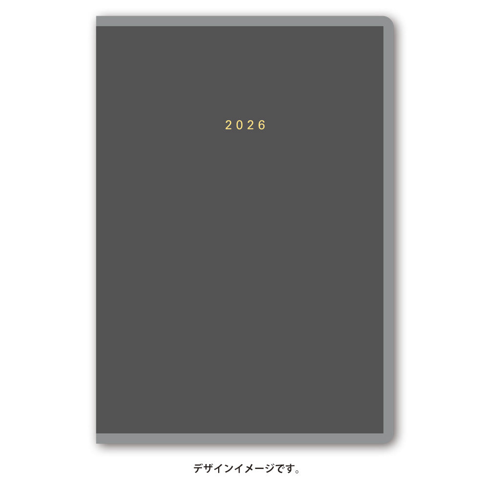 【名入れ可能手帳】2026年4月始まり ＮＯＬＴＹアクセスＤｅｐｏｔＢ６マンスリー月曜始まり（ブラック）9731 能率手帳