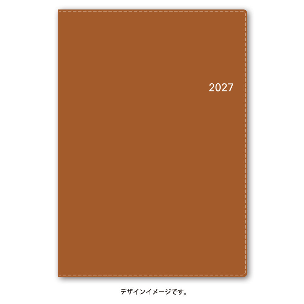 名入れ可能 2027年1月始まり ＮＯＬＴＹアクセスＡ５－５（キャメル）6480