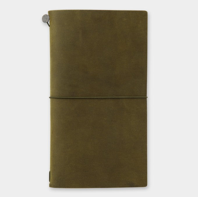 TRAVELER'S notebook Regular Size Starter Kit Olive 15342006