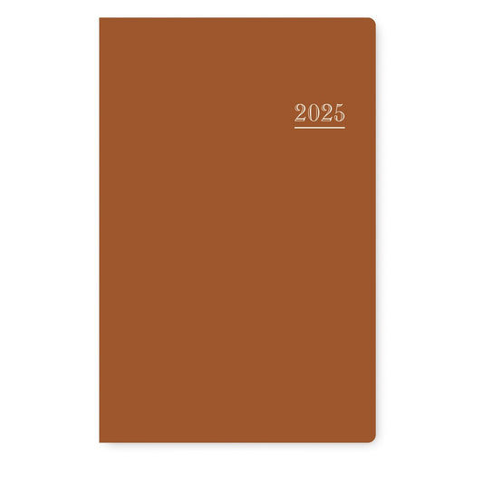 2025年 4月始まりNOLTYライツマンスリー小型版（キャメル）9008 能率 手帳 NOLTY