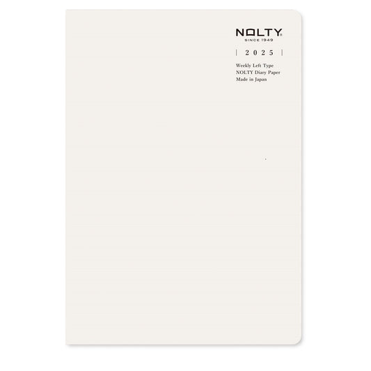 2025年 4月始まりNOLTYティオＡ５レフト（グレー）9313 能率 手帳 NOLTY