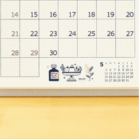 【ゆうパケット対応】2024年　カレンダー　新日本カレンダー　eric卓上