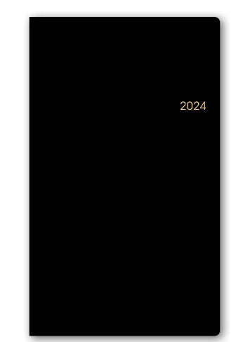 【ゆうパケット対応】2024年ダイアリー手帳日本能率協会ＮＯＬＴＹポケット２（黒）1904