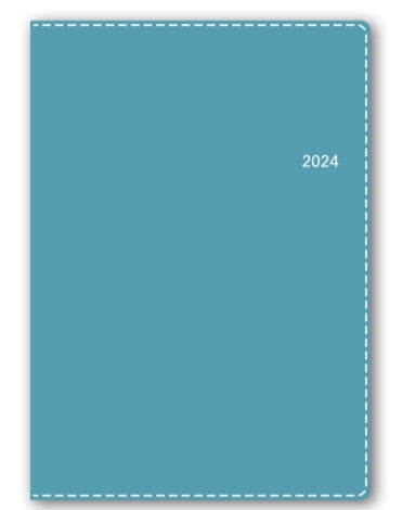 【ゆうパケット対応】2024年ダイアリー手帳日本能率協会ＮＯＬＴＹキャレルＡ６バーチカル１（ブルー）2023