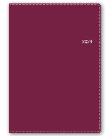 【ゆうパケット対応】2024年ダイアリー手帳日本能率協会ＮＯＬＴＹキャレルＡ６ウィーク１（ワイン）2035