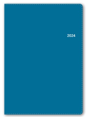 【ゆうパケット対応】2024年ダイアリー手帳日本能率協会ＮＯＬＴＹエクリＡ５-１（インディゴブルー）6314