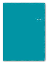 【ゆうパケット対応】2024年ダイアリー手帳日本能率協会ＮＯＬＴＹエクリＡ５-３（ピーコックグリーン）6318