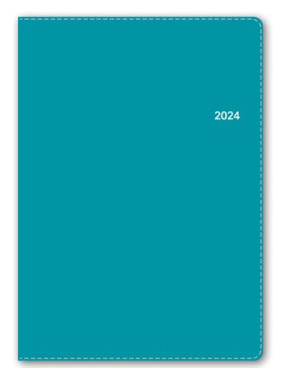 【ゆうパケット対応】2024年ダイアリー手帳日本能率協会ＮＯＬＴＹエクリＡ５-３（ピーコックグリーン）6318