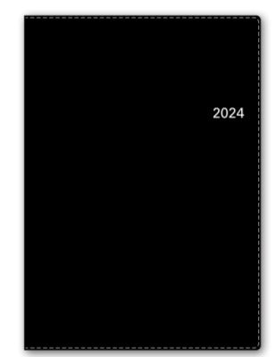 【ゆうパケット対応】2024年ダイアリー手帳日本能率協会ＮＯＬＴＹアクセスＡ５-１（ブラック）6463
