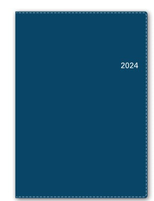 【ゆうパケット対応】2024年ダイアリー手帳日本能率協会ＮＯＬＴＹアクセスＡ５-５（ネイビーブルー）6481